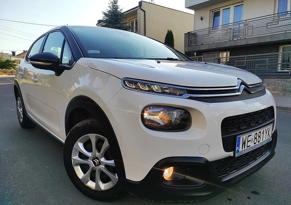 Citroen C3 cena 49900 przebieg: 80000, rok produkcji 2020 z Lipno małe 667